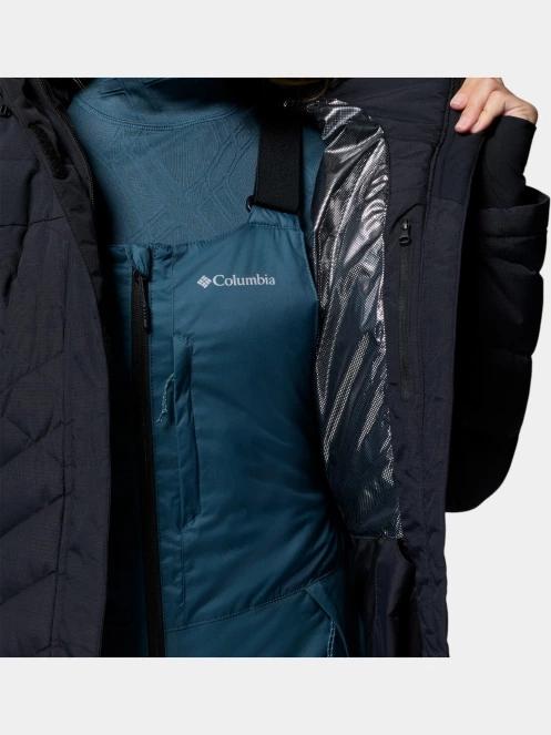 Columbia Lay D Down V Jacket női télikabát fekete színben 7