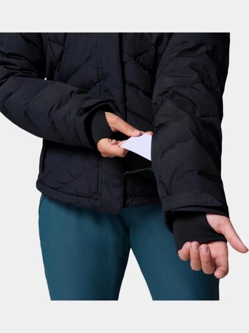 Columbia Lay D Down V Jacket női télikabát fekete színben 10