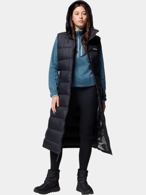 Columbia Pike Lake II Long Vest női mellény fekete színben 5
