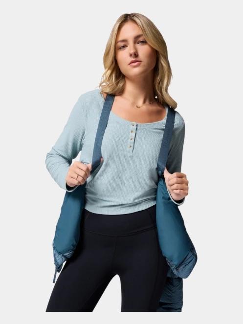 Columbia Amaze Puff Hooded Jacket női télikabát kék színben 7