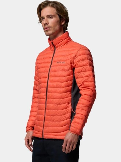 Columbia Powder Pass Hybrid Jacket férfi átmeneti kabát narancssárga színben 3