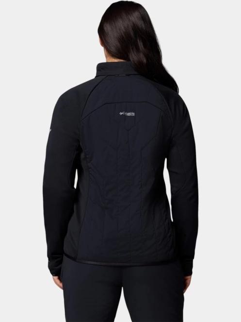 Columbia Arctic Crest Hybrid Full Zip női polár pulóver fekete színben 4