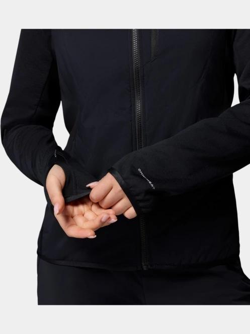 Columbia Arctic Crest Hybrid Full Zip női polár pulóver fekete színben 9