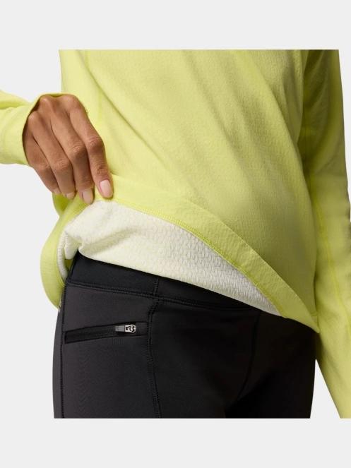 Columbia Driventure Half Zip női hosszú ujjú sport póló sárga színben 7