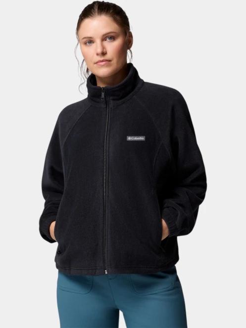 Columbia Benton Springs Relaxed Full Zip női polár pulóver fekete színben 2