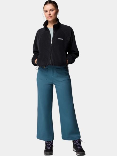 Columbia Benton Springs Relaxed Full Zip női polár pulóver fekete színben 6