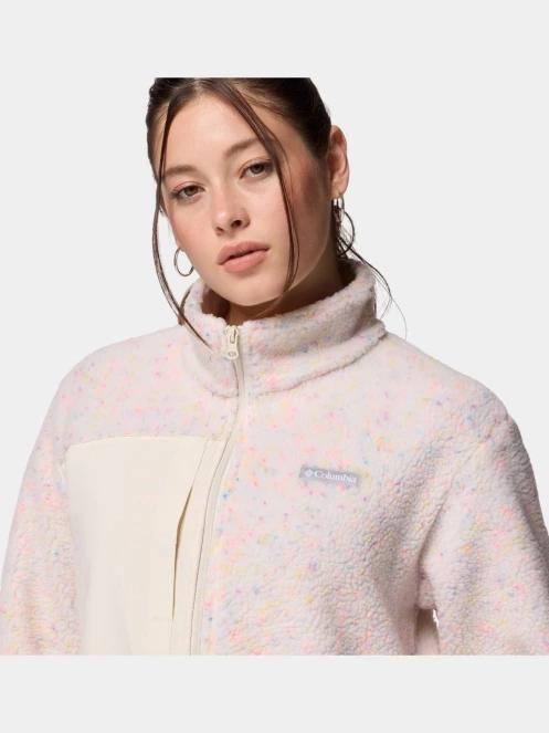 Columbia Stellar Path Fleece Full Zip női polár pulóver rózsaszín színben 8