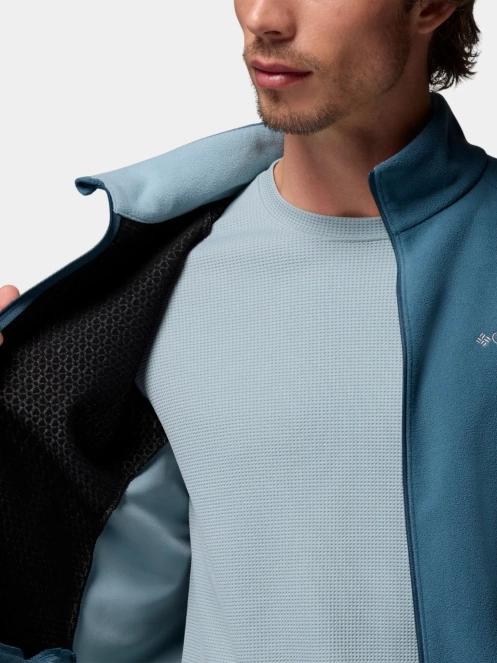 Columbia Arctic Peak Full Zip férfi polár pulóver kék színben 7