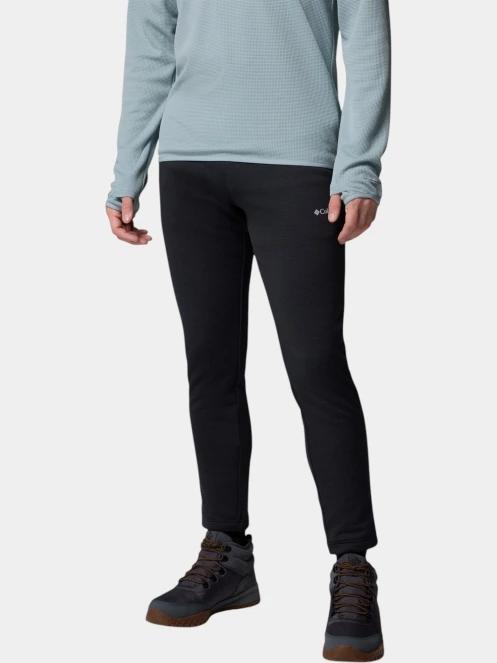 Columbia Essential Hike Grid Fleece Pant férfi tréning nadrág fekete színben 2