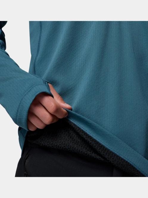 Columbia Driventure Half Zip férfi hosszú ujjú sport póló kék színben 6
