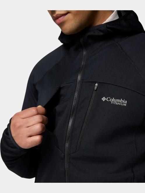 Columbia Arctic Chest Bonded Full Zip  férfi polár pulóver fekete színben 8