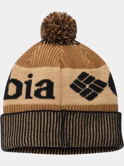 Columbia Polar Powder III Beanie női bojtos sapka fekete színben 3
