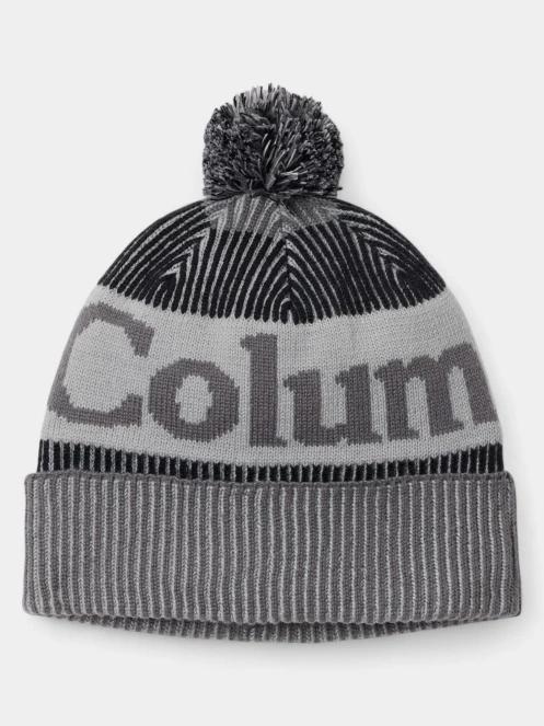 Columbia Polar Powder III Beanie női bojtos sapka szürke színben 2