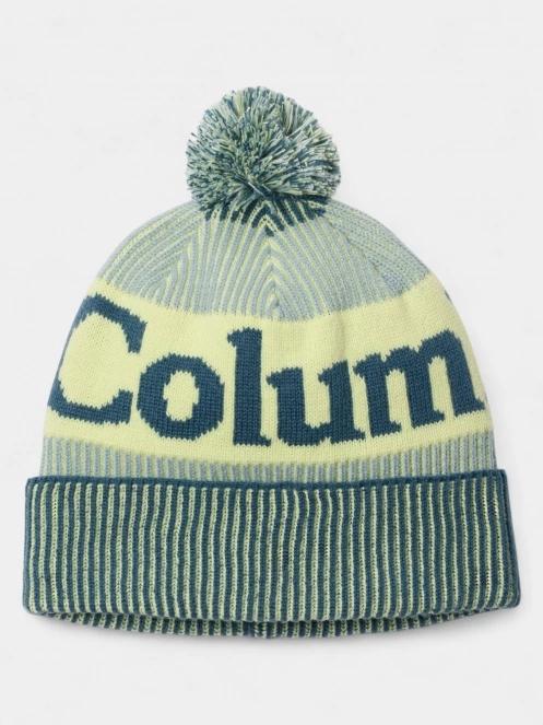 Columbia Polar Powder III Beanie női bojtos sapka kék színben 2