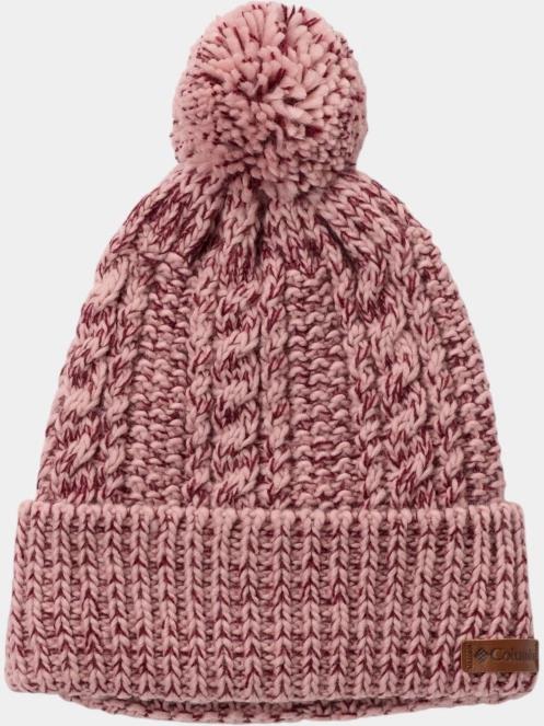 Columbia Cozy Ridge Beanie női bojtos sapka rózsaszín színben 2