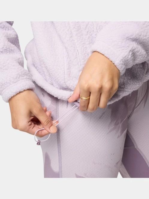 Columbia Jasper Ridge Pebbled Fleece Half Snap női polár pulóver lila színben 7