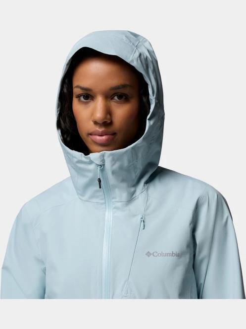 Columbia Trailborne 2.5L Shell női esőkabát világoskék színben 11