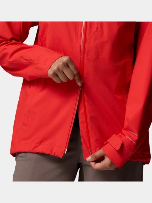 Columbia Trailborne 2.5L Shell női esőkabát piros színben 6