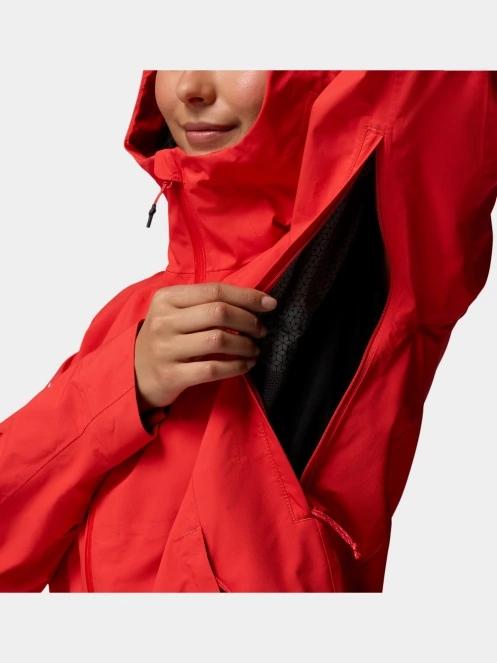 Columbia Trailborne 2.5L Shell női esőkabát piros színben 7