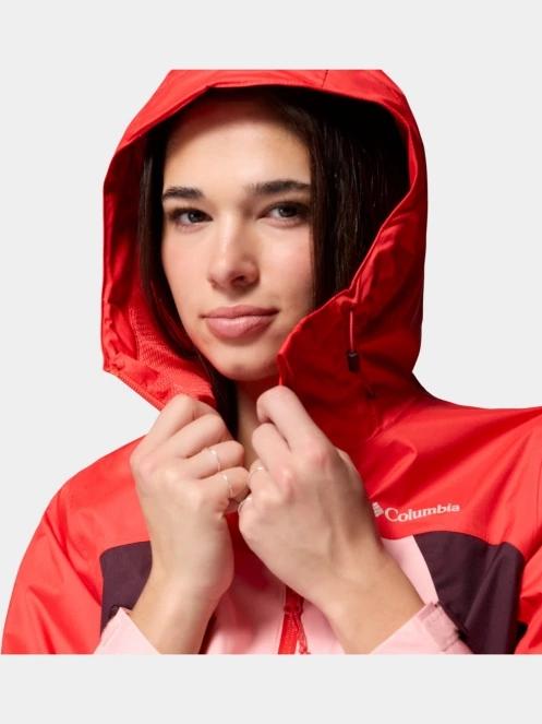 Columbia Inner Limits IV Jacket női esőkabát piros színben 8
