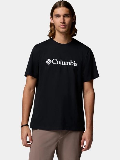 Columbia CSC Basic Logo Tee férfi rövid ujjú póló fekete színben 2
