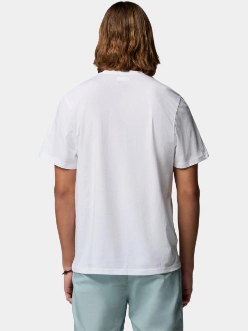 Columbia CSC Basic Logo Tee férfi rövid ujjú póló fehér színben 4