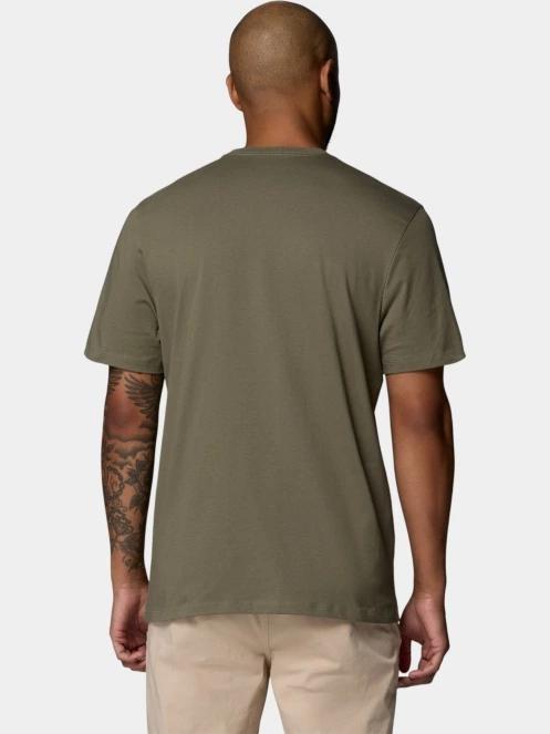 Columbia CSC Basic Logo Tee férfi rövid ujjú póló zöld színben 4