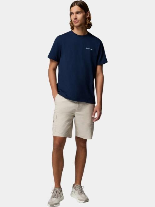 Columbia CSC Logo Back Tee férfi rövid ujjú póló sötétkék színben 5