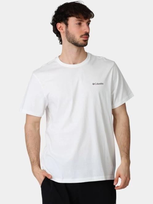 Columbia CSC Outdoor Back Graphic Tee férfi rövid ujjú póló fehér színben 2