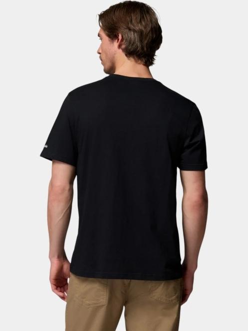 Columbia CSC Seasonal Graphic Tee férfi rövid ujjú póló fekete színben 4