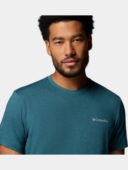 Columbia Parsons Point Short Sleeve Logo Tee férfi rövid ujjú sport póló kék színben 6