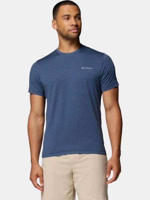 Columbia Parsons Point Short Sleeve Logo Tee férfi rövid ujjú sport póló sötétkék színben 2