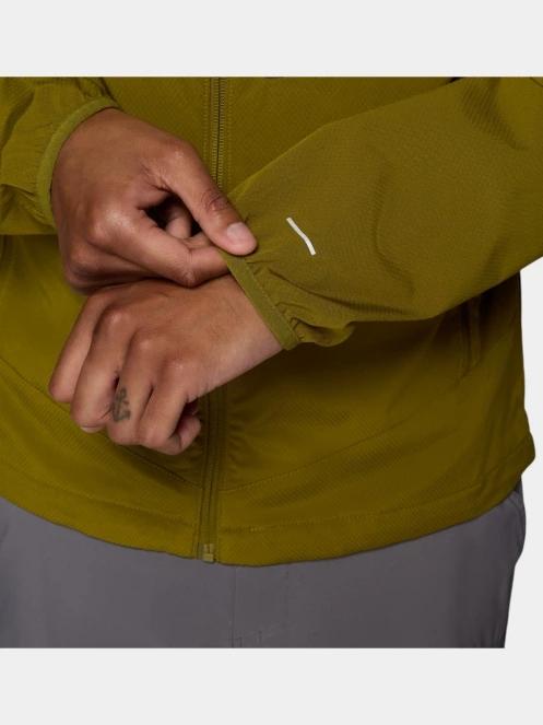 Columbia Tall Heights III Hooded Softshell férfi hibrid felső zöld színben 8