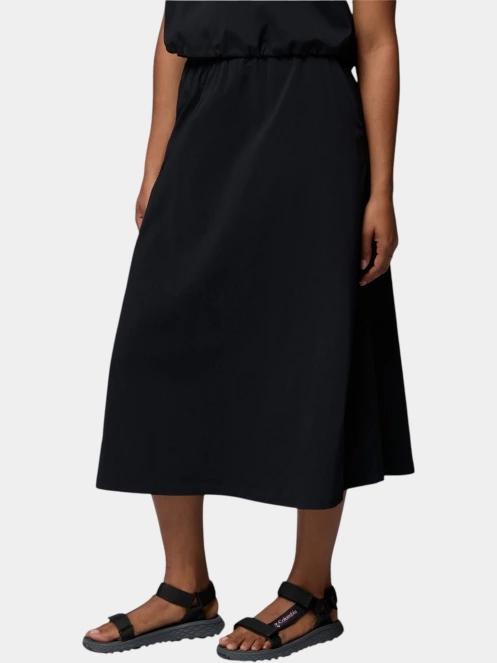Columbia Chill Creek Long Woven Skirt női maxi szoknya fekete színben 3