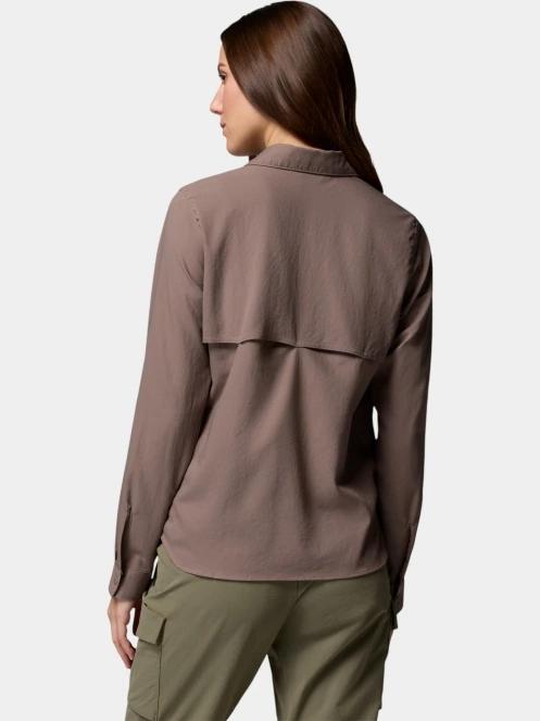 Columbia Silver Ridge Utility II Long Sleeve Shirt női hosszú ujjú ing szürke színben 4