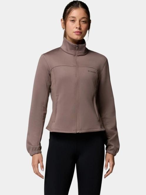 Columbia Sloan Crest Spacer Fleece Full Zip női polár pulóver szürke színben 2