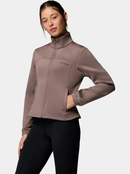Columbia Sloan Crest Spacer Fleece Full Zip női polár pulóver szürke színben 3