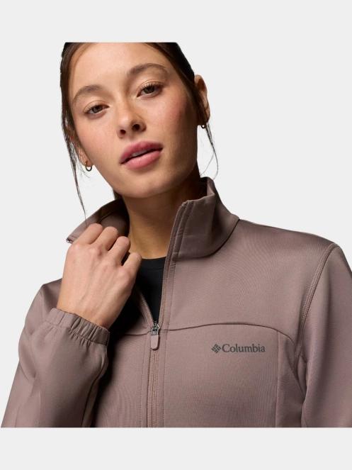 Columbia Sloan Crest Spacer Fleece Full Zip női polár pulóver szürke színben 7