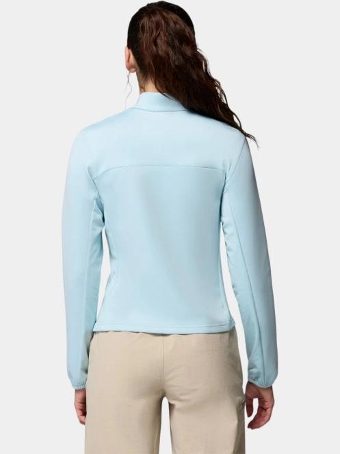 Columbia Sloan Crest Spacer Fleece Full Zip női polár pulóver világoskék színben 4