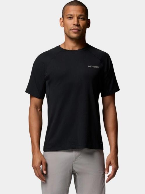 Columbia Driventure Short Sleeve férfi rövid ujjú sport póló fekete színben 2