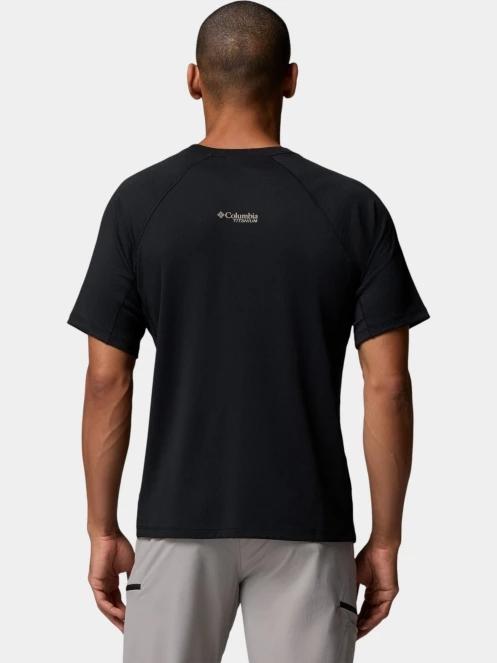 Columbia Driventure Short Sleeve férfi rövid ujjú sport póló fekete színben 4