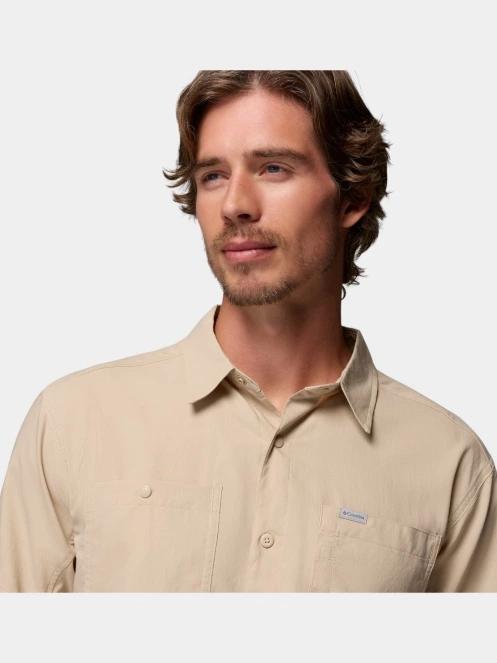Columbia Silver Ridge Utility II Long Sleeve Shirt férfi hosszú ujjú ing homok színben 7