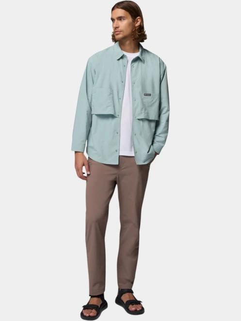 Columbia Chill Creek Long Sleeve Shirt férfi hosszú ujjú ing kék színben 5