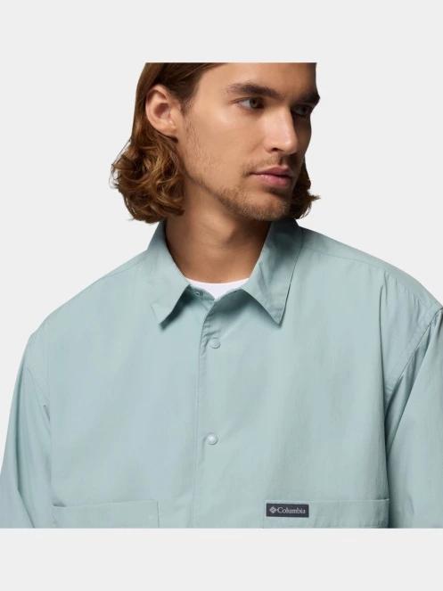 Columbia Chill Creek Long Sleeve Shirt férfi hosszú ujjú ing kék színben 6