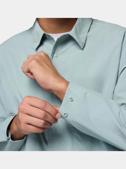 Columbia Chill Creek Long Sleeve Shirt férfi hosszú ujjú ing kék színben 7