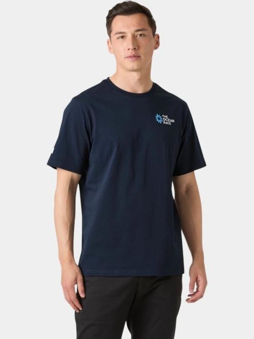 Helly Hansen The Ocean Race T-Shirt 2.0 férfi rövid ujjú póló sötétkék színben 2