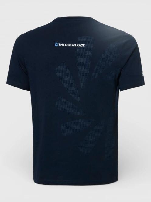 Helly Hansen The Ocean Race T-Shirt 2.0 férfi rövid ujjú póló sötétkék színben 6