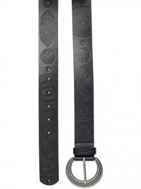 Desigual BELT QUIMERA EMBRO MIX női öv fekete színben 3