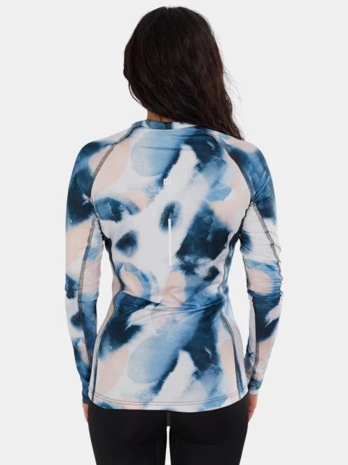 Fundango Yade II Baselayer Top női aláöltöző felső kék színben 3