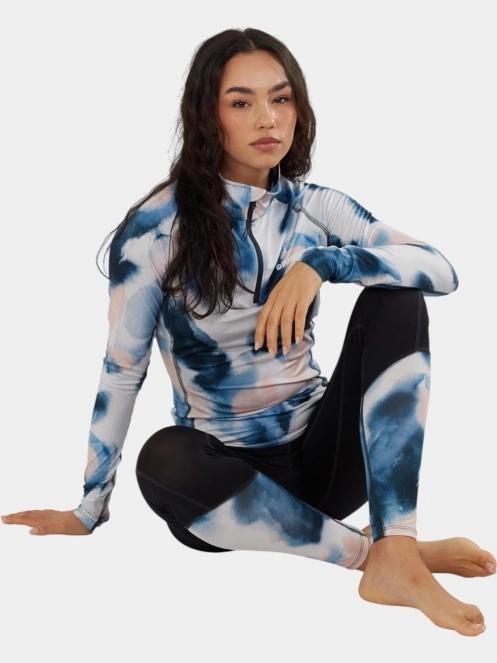 Fundango Yade II Baselayer Top női aláöltöző felső kék színben 5